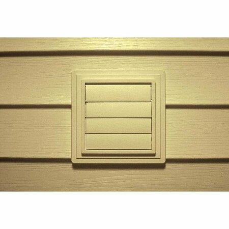 ALCOA HOME EXTERIORS Louvered Exhaust Vent EXVENT A7